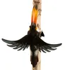 Tukan Vogel Metall zum Hängen 47cm Gartenfigur Vogelfigur Produktbild-Vorschau 3