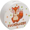 Fuchs Spardose mit Spruch Fuchskasse Produktbild-Vorschau 1