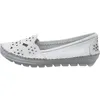 Gemini Damen Slipper Ballerina Leder Cutouts Blumenmuster Produktbild-Vorschau 31