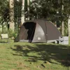 vidaXL Tenda da pesca 2 persone Marrone Impermeabile Anteprima dell’immagine prodotto 3