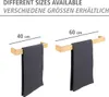 WENKO portasciugamani 60 cm Bambusa bagno ospite WC Anteprima dell’immagine prodotto 3
