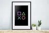 MuchoWow® Gerahmtes Poster Gaming - Neon - Konsole - Produktbild-Vorschau 4