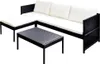 set di 3 pezzi per salotto da giardino con cuscini in poly Anteprima dell’immagine prodotto 13