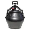 A black pressure cooker is shown against a white background. Anteprima dell’immagine prodotto