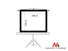 Maclean TV Stativleinwand MC-680 112" 1:1 200x200 Leinwand Produktbild-Vorschau 3