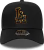 New Era Outline Ef Trucker Losdod  Blkdoc Black Black Produktbild-Vorschau 2