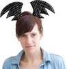 Oblique Unique Fledermaus Haarreifen Kostüm Accessoire Produktbild-Vorschau 3