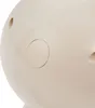 A close-up shot of a beige plastic lamp with a circular indentation. Produktbild-Vorschau
