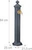 Fontaine sur pied Relaxdays style antique, avec robinet, Voir les images du produit 4