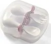 BabyOno Ergonomická sada dětského příboru - bílá, růžová Náhled obrázku produktu 13
