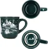 36x gobelets à vin chaud 0,2L vert paysage de Noël Voir les images du produit 5