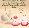 Hühnertränke Futterautomat Hühner im Set Futterspender Produktbild-Vorschau 8