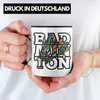 Trendation - Badminton-Tasse Geschenk für Badminton-Spieler Produktbild-Vorschau 2