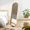 HOMCOM Ganzkörperspiegel 160x50cm Gewölbter Standspiegel Produktbild-Vorschau 2