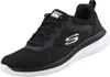 A black Skechers training shoe with a white sole is shown against a white background. Anteprima dell’immagine prodotto