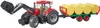 Landwirt - Traktor mit Frontlader, Zugfahrzeug und 8 Ballen Produktbild-Vorschau 3