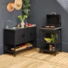 Modulo cucina da esterno con barbecue a carbonella e Anteprima dell’immagine prodotto 9