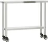 vidaXL Table de travail de cuisine avec panneau à poser Voir les images du produit 4