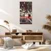 Bild auf Leinwand - Leinwandbild - Stadt Straße Nacht - Produktbild-Vorschau 7