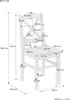 Küchenstuhl Massivholzstuhl Esszimmerstuhl Kiefer 2x Stühle Produktbild-Vorschau 6