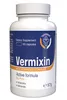 A white bottle of Vermixin dietary supplement capsules against a white background. Produktbild-Vorschau