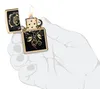 Zippo Sturmfeuerzeug - Golden Rose, High Polish Brass, Produktbild-Vorschau 4