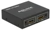 DELOCK HDMI Splitter 1 Eingang -> 2 Ausgänge 4K Anteprima dell’immagine prodotto 1