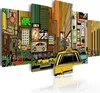 Leinwandbilder New York 200x100 cm Vlies Leinwandbild 5 tlg Produktbild-Vorschau 1