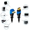 deleyCON 1m HDMI 90° Winkel Kabel UHD 4K HDR eARC - Schwarz Produktbild-Vorschau 7
