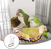 Vogelspiegel Vogelkäfig Sitzstangen Spiegel Baumwollseil Produktbild-Vorschau 6