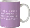 Mr. & Mrs. Panda Teebecher Spruch Bonustochter Glück - Produktbild-Vorschau 1
