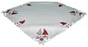 Tischwäsche mit Stickerei Wichtel 85 x 85 cm weiß Produktbild-Vorschau 1