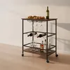 Relaxdays 4052025849344, 2 pół., Płyta mdf (MDF), Żelazo, Podgląd zdjęcia produktu 5