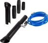 A set of cleaning tools, including a main wand with a valve and hose, and several black nozzles of different sizes. Podgląd zdjęcia produktu