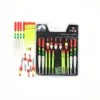 15Pcs Vertical Professional Angelköder schwimmt Bobber Rods Produktbild-Vorschau 4