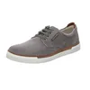 A single grey men's shoe is shown against a white background. Produktbild-Vorschau