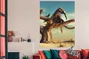 MuchoWow® Poster Elefant - Baum - Natur - Wüste 120x180 cm Produktbild-Vorschau 3