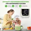 NutriChef 1.6 QT Cuociriso elettrico portatile e Lunch Anteprima dell’immagine prodotto 3