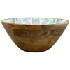 Schale LesFleurs, Mango Holz, 28,5x28,5x12 cm Produktbild-Vorschau 1