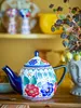 Florist Teekanne mit Teesieb, Bunt, Steingut Produktbild-Vorschau 3
