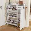 Merax Schuhschrank mit 3 Klappen, Schublade und Produktbild-Vorschau 3