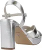Tamaris Damen Sandalette, Silber-Gold Metallic, 38 EU, Produktbild-Vorschau 8