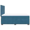 Boxspringbett mit Matratze Blau 140x200 cm Samt Produktbild-Vorschau 9