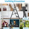 ROSEJANE Składana drabinka z 3 stopni, z poręczą, Podgląd zdjęcia produktu 7