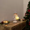 Winterkind Mädchen mit LED Schneeball 25cm Dekofigur Produktbild-Vorschau 7