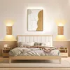 Holz Wandlampe im Vintage-Stil,oben und unten Produktbild-Vorschau 6