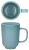 Ritzenhoff 6x Jasper Kaffeebecher 250ml H10,4cm Graublau Produktbild-Vorschau 7