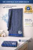 FC Schalke 04 Duschtuch navy Streifen Produktbild-Vorschau 7