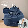 Lumaland Sitzsack 185l dunkelblau Comfort Feincord Produktbild-Vorschau 7