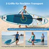 Stand Up Paddle Board 320x84x15 cm, Bis zu 160 kg, extra Produktbild-Vorschau 6